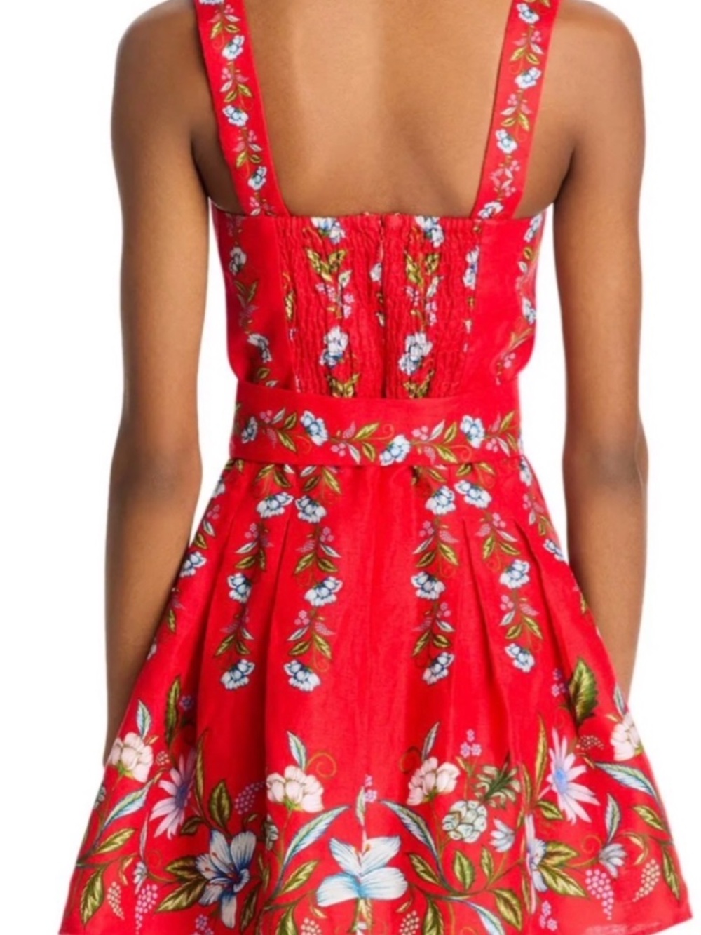 Farm Rio Sweet Bloom Bouquet Mini Dress Size L - Picture 2 of 13